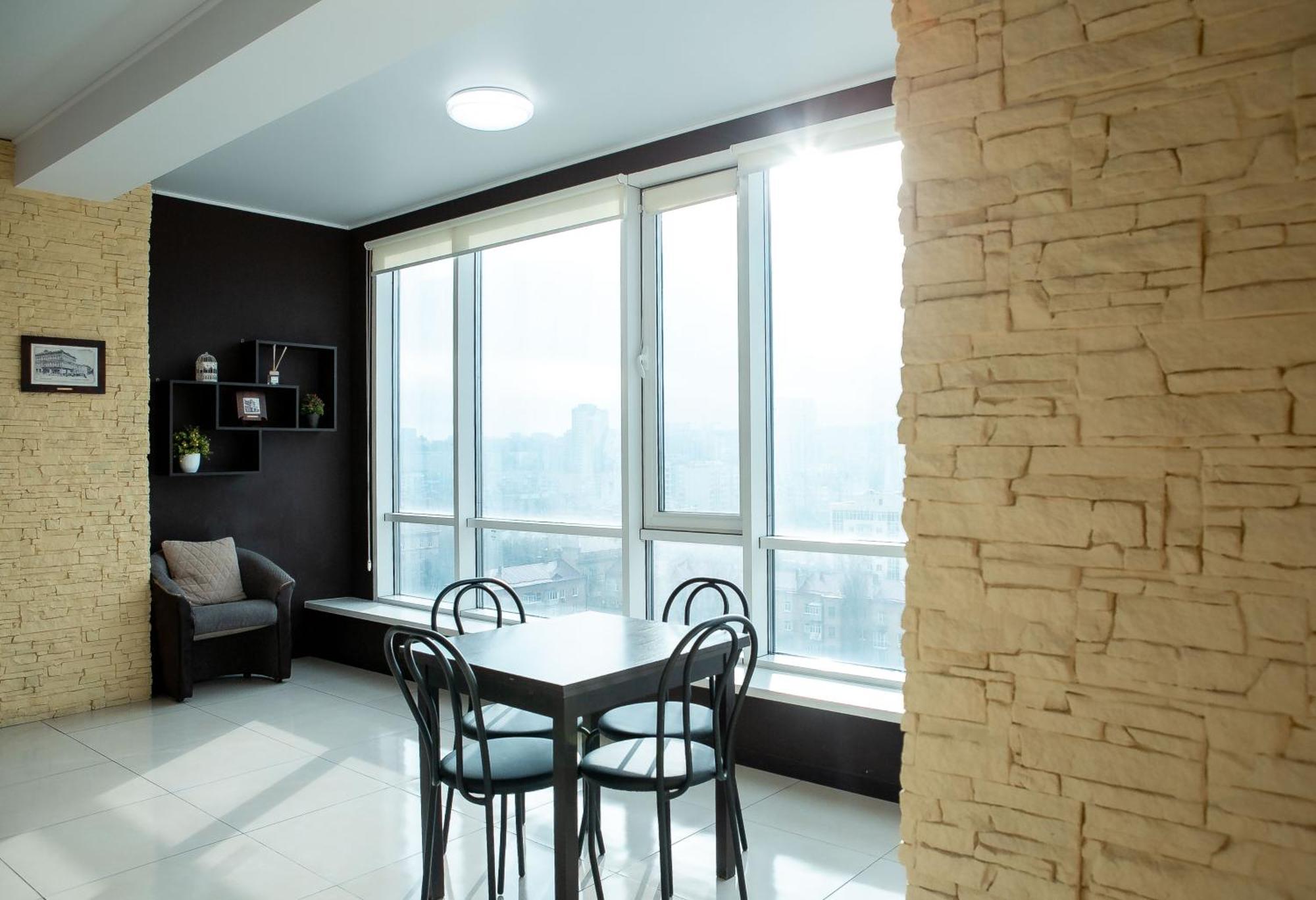 Doba In Ua Baku Shmidta Apartments Dnipro Bagian luar foto